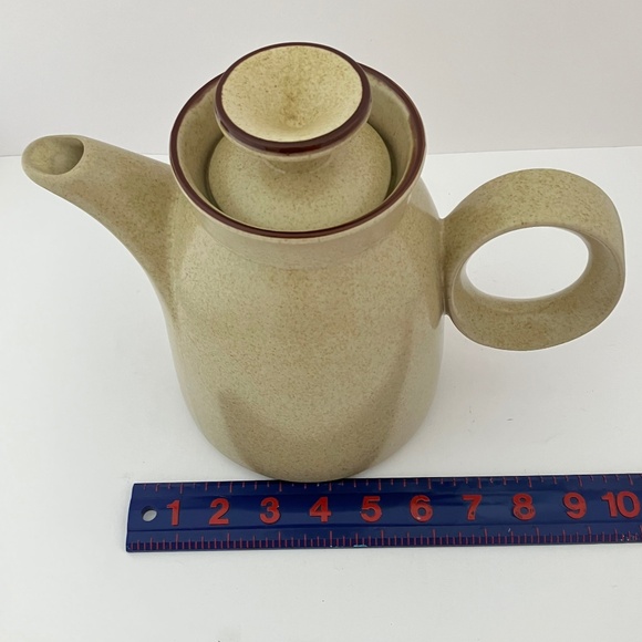 Tea/Coffee Pot & Lid Gingerbread by NORITAKE, Excellent Vintage Condition - Picture 4 of 17